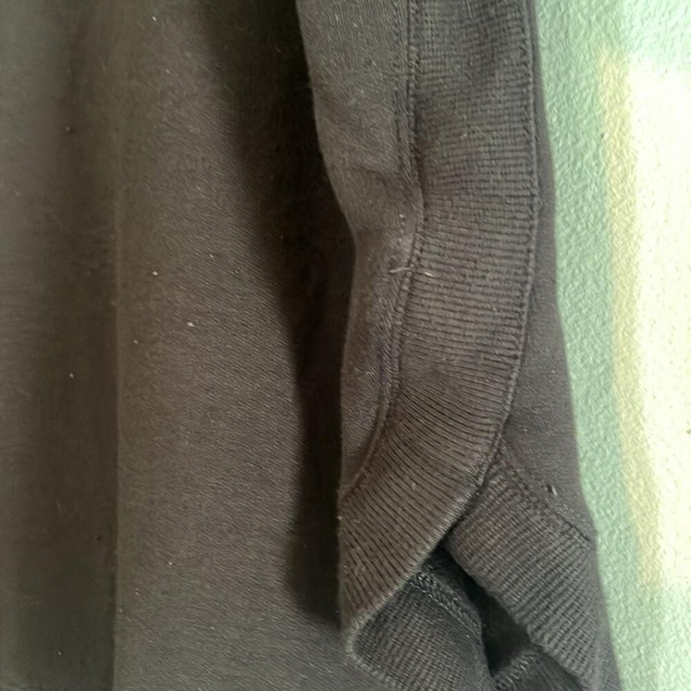 JoyLab Modal Blend Ruffled Hem Pull Over Top SZ LG Grunge Goth Luxuriously Soft - Picture 8 of 8